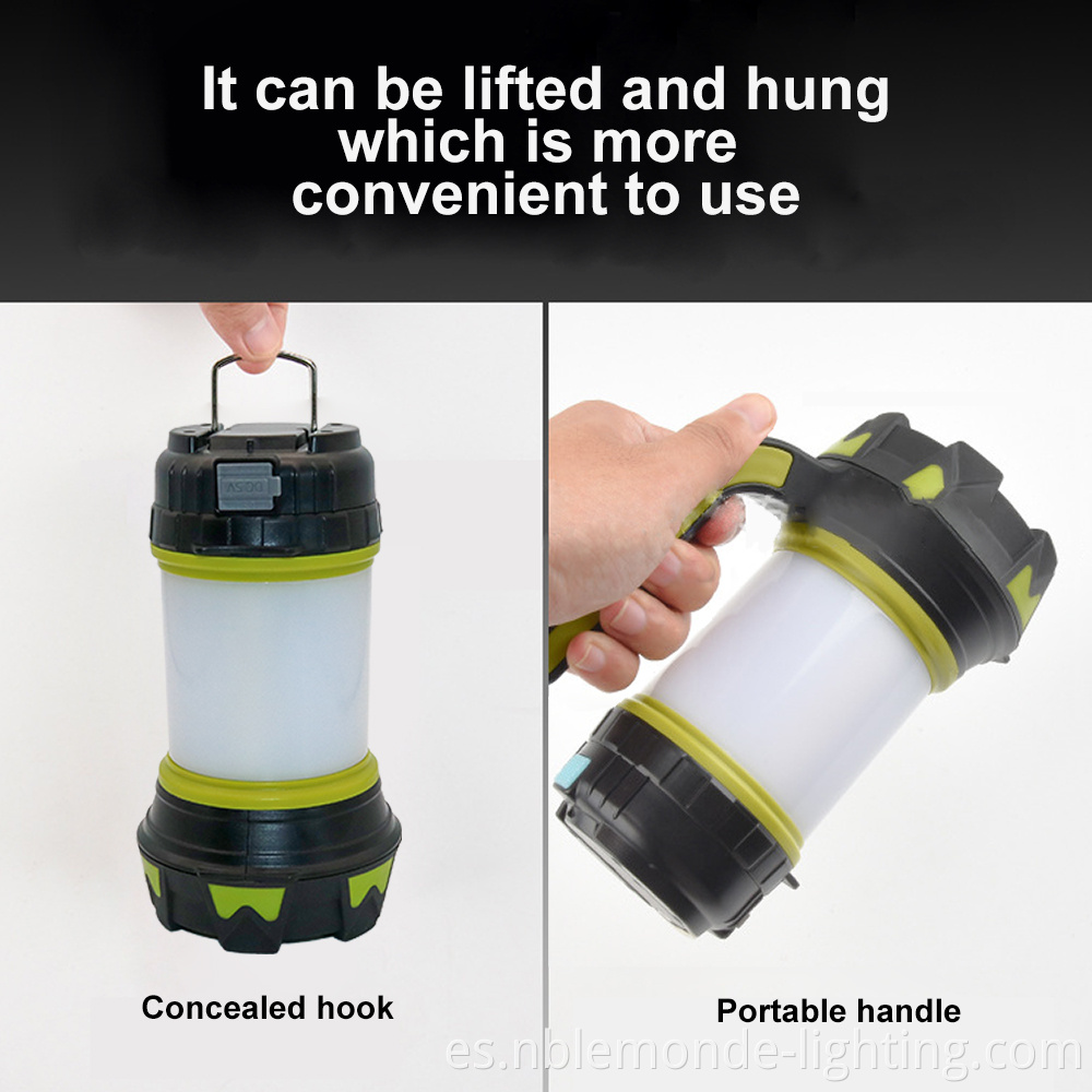 Illuminating camp lantern